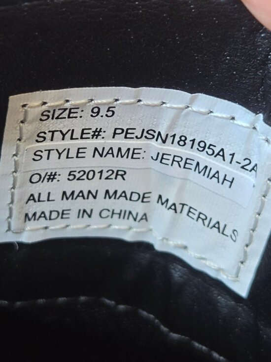 Perry Ellis Portfolio Jeremiah Black Dress Shoes Men Size 9.5 NWOB main image 7